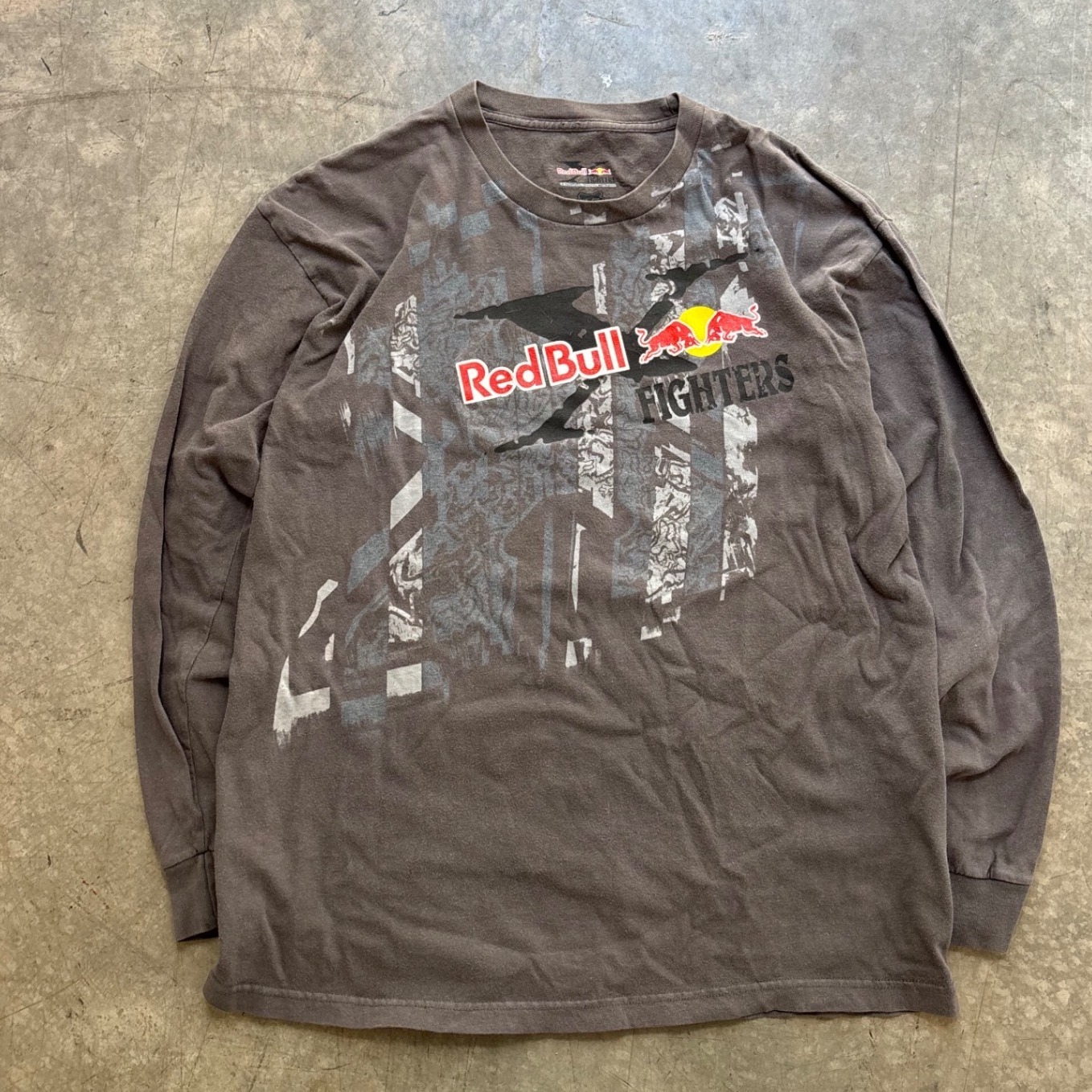Y2k Red Bull Fox Racing Xtreme Shirt Size Xl